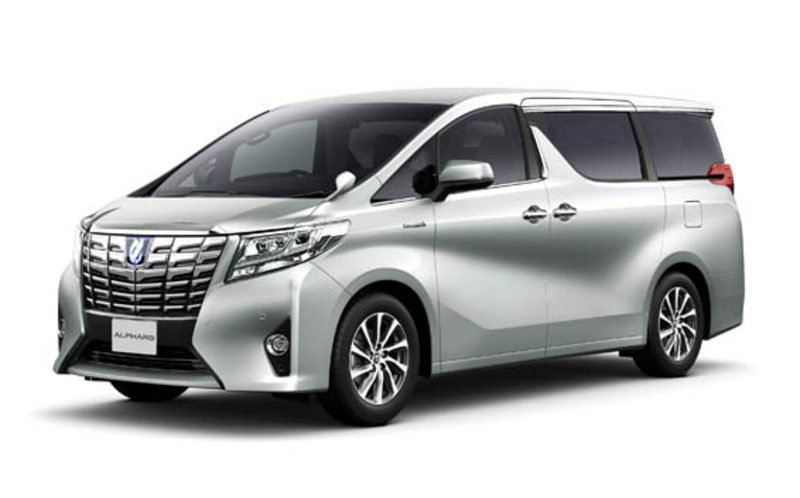 Toyota Alphard private transfer vehicle
